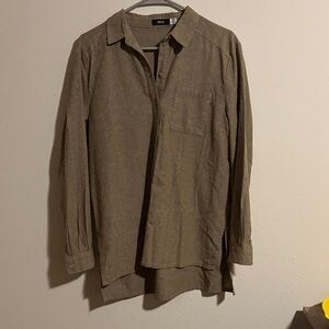 BDG Button Front Shirt